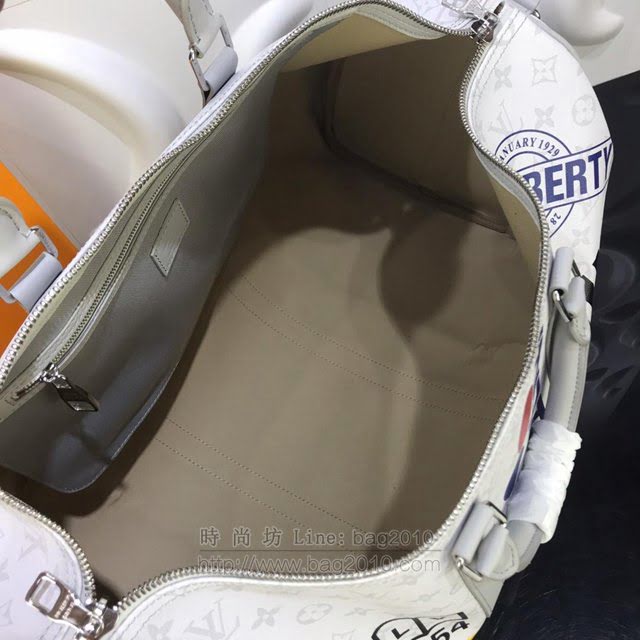 LV旅行袋 M44642 路易威登Keepall Bandoulière 50手袋 2019新款 LV旅行袋 LV手提包 LV肩背包  ydh3043